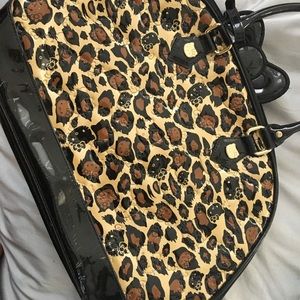 Hello kitty leopard print bag